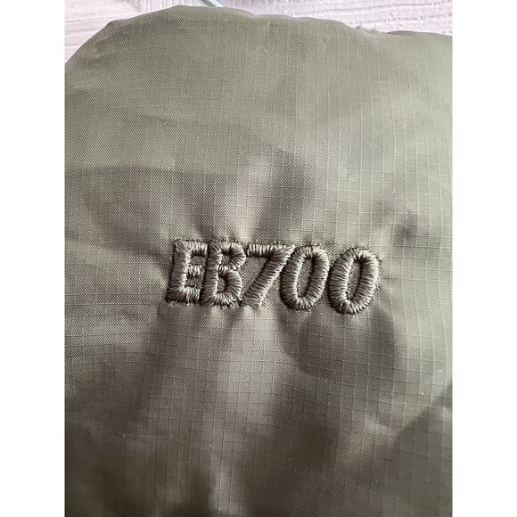 EDDIE BAUER Green Premium Quality Goose Down EB700 Zipper Puffer Vest - Picture 8 of 16